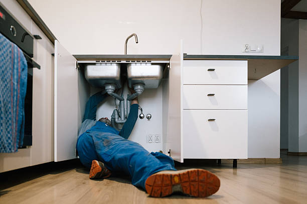 Professional Drain Cleaning technician working in Tucker, GA
